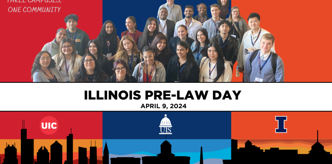 Students attending Illinois Pre-Law Day 2024